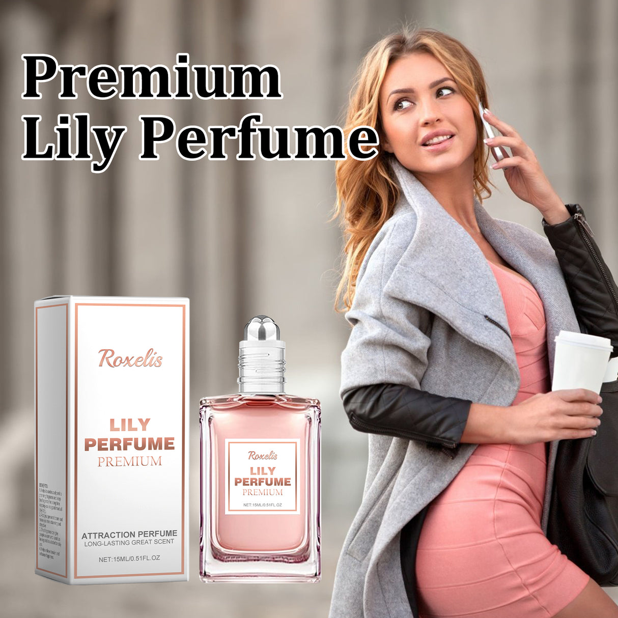 Premium Lily Perfume, Women's Lily Fragrance Fragrance Natural Fresh Stay Charm Ball Perfume - V.I.P Digital Presence