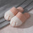 Winter House Warm Fur Slipers For Women Cute Cat paw Designer Bedroom Warm Plush Shoes Non-slip Indoor Women Furry Slippers - V.I.P Digital Presence