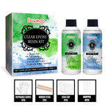 Clear Epoxy Resin Kit, High Transparent Yellowing Resistance DIY Material Epoxy Resin Handmade Products Set - V.I.P Digital Presence