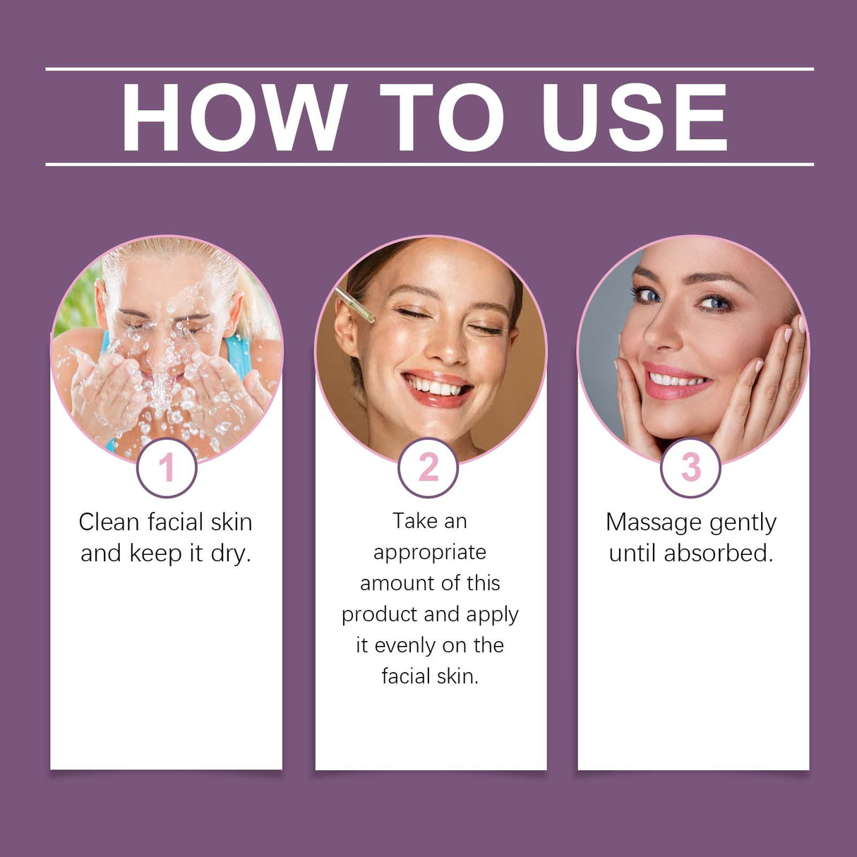 Esencia hidratante con ácido hialurónico y vitamina que hidrata la piel del rostro.