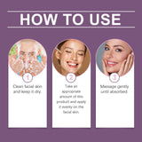 Esencia hidratante con ácido hialurónico y vitamina que hidrata la piel del rostro.