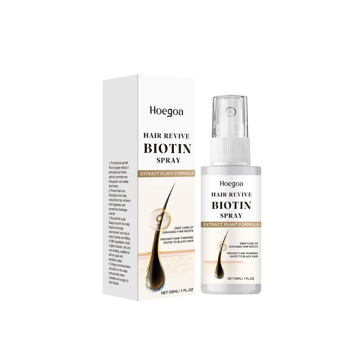 Hair Care Spray Herbal Ingredients Gently Nourishes Hair, Softens And Brightens Hair Care Spray - V.I.P Digital Presence