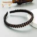 Washing Face Hair Band Thin Edge Handmade String Crystal Headband Fashion Hair Accessories Simple Hair Band - V.I.P Digital Presence