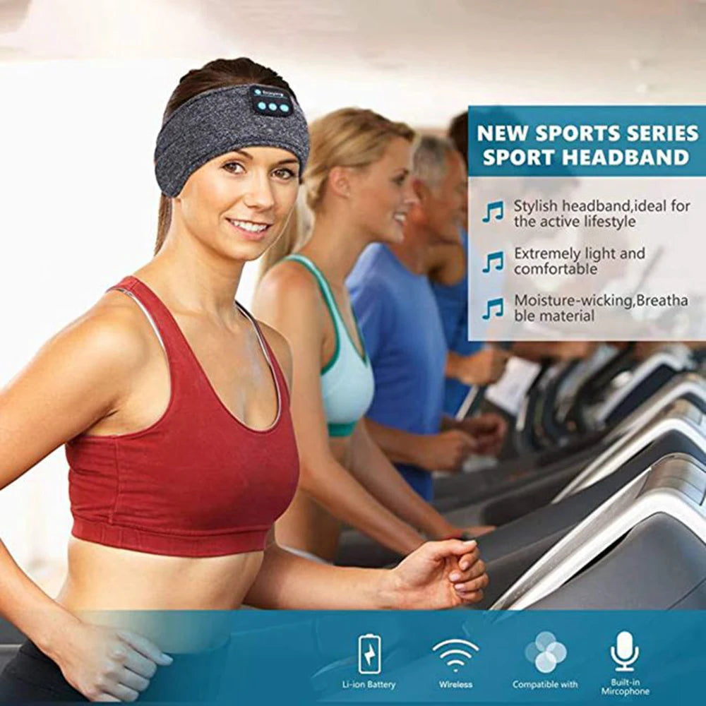Bluetooth Music Sleep Eye Mask Headband Bluetooth Sports Headband Call Headband Yoga Headband - V.I.P Digital Presence