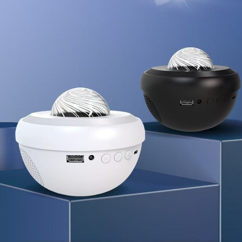 Full Sky Star Laser Sky Projection Light Atmosphere Light Bluetooth Music USB Flame Bowl Water Pattern Light Night Light - V.I.P Digital Presence