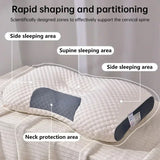 2025 New SPA Sleep Pillow: Sleep aid, neck support, orthopedic, soybean fiber massage, for home - V.I.P Digital Presence