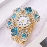 Bohemian Rhinestone Inlaid with Water Diamond and Sky Star Charm Women's Bracelet Watch Fashion Light Luxury Quartz Watch - V.I.P Digital Presence