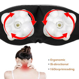 Electrical Shiatsu U Shape Massage Shawl Back Neck Shoulder Body Massager Device Infrared Heated Kneading Home Massage Shawl - V.I.P Digital Presence