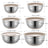 Stainless Steel Mixing Bowl with Lid, Thickened, Multi-functional: Beating, Grating, Stirring, Baking, Salad, Dough Making - V.I.P Digital Presence