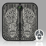 The Latest Remote Control With Patch Ems Tens Smart Shiatsu Foot Massager Muscle Stimulator Vibration Massage Pad - V.I.P Digital Presence