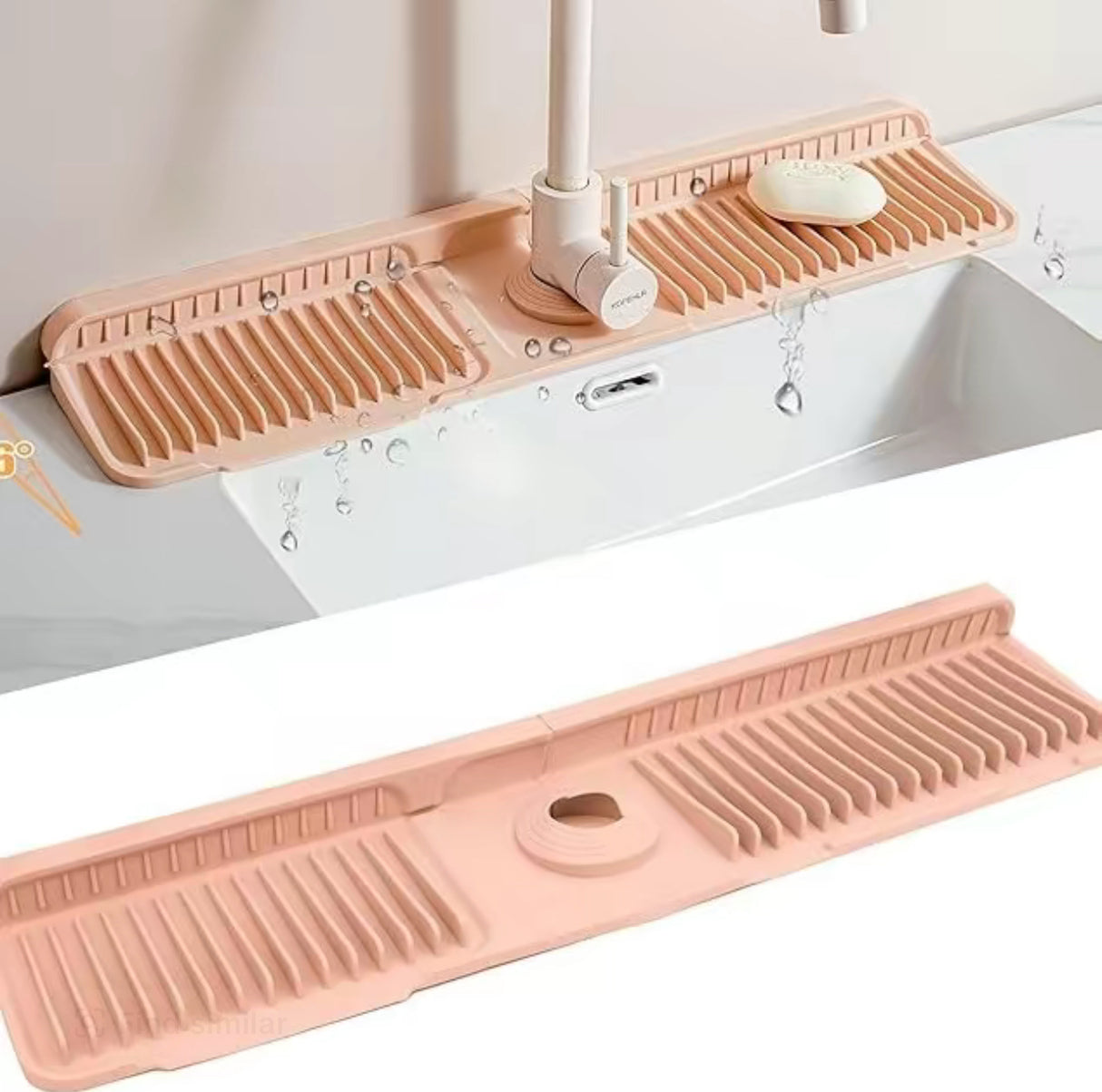 Alfombrilla protectora para grifo