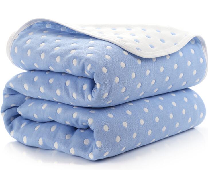 Baby Blankets Newborn Muslin Cotton 6 Layers Thick Swaddle Kids Receiving Blankets Children Cover Bedding - V.I.P Digital Presence