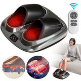 Shiatsu foot massager, heating and deep massage therapy, air compression, vibration pain relief, and circulation - V.I.P Digital Presence