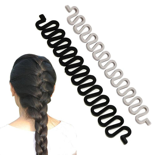 Fashion Hair Braiding Braider Tool Roller With Magic Hair Twist Styling Bun Maker - V.I.P Digital Presence