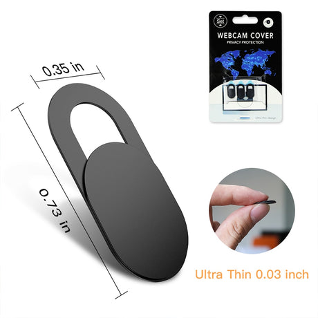 6Pcs/lot  WebCam Cover Shutter Magnet Slider Plastic For iPhone Web Laptop PC For iPad Tablet Camera Mobile Phone Privacy Sticker - V.I.P Digital Presence