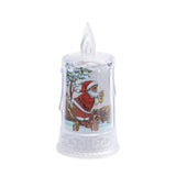 Christmas led electronic candle light Christmas snowman elk decoration luminous night light atmosphere light ornaments - V.I.P Digital Presence