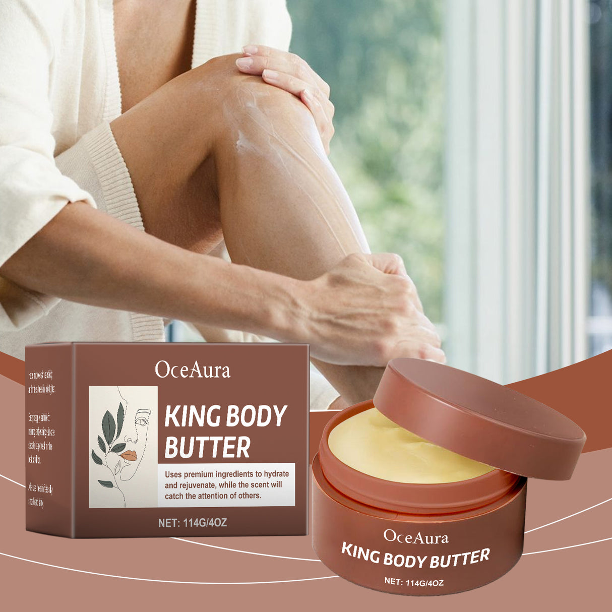 Shea Butter Moisturizer Hydrating Moisturizing Skin Care Relief Dry Soft Smooth Moisturizer - V.I.P Digital Presence