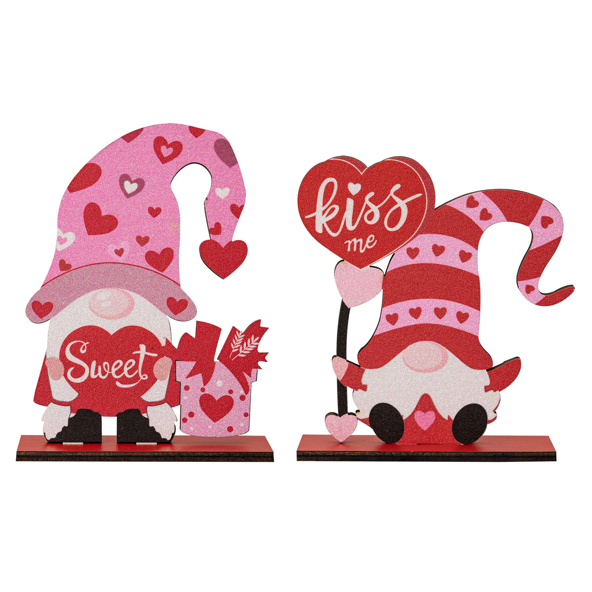 Valentine's Day Decoration Products Creative Love Rudolf Wooden Ornaments Romantic Wedding Love Home Decoration - V.I.P Digital Presence