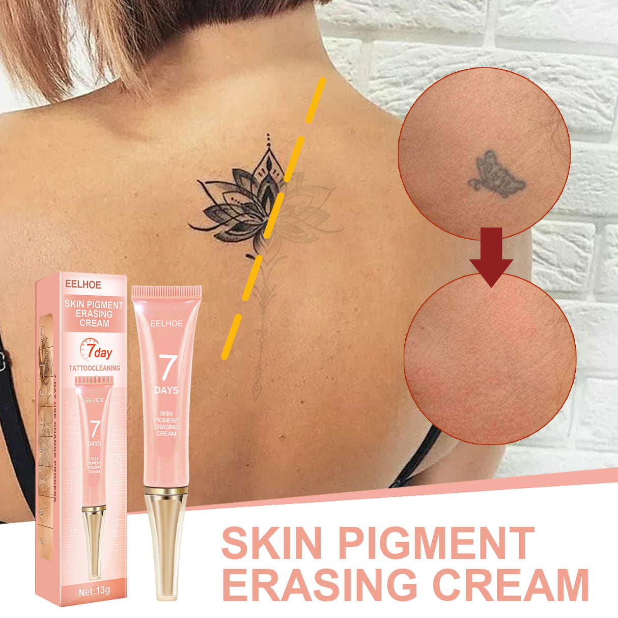 Print Remover, Plant Essence Tattoo Fade Fading Clean And Lighten Eyeliner Cleaning Cream - V.I.P Digital Presence