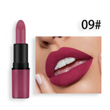 Matte Lipstick Bean Paste Plum Color Sexy Red Nude Beige Brown Red Bullet Lipstick - V.I.P Digital Presence