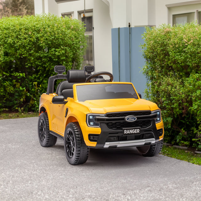 12V Kids Ride On Car W/Parents Remote Control,Licensed Ford Ranger,2WD,Rear wheel suspension,Low Start,Headlight,Horn,MP3,Blueto - V.I.P Digital Presence