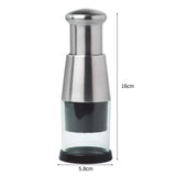 Stainless Steel Manual Kitchen Chopper (for garlic, ginger, herbs, nuts) - V.I.P Digital Presence