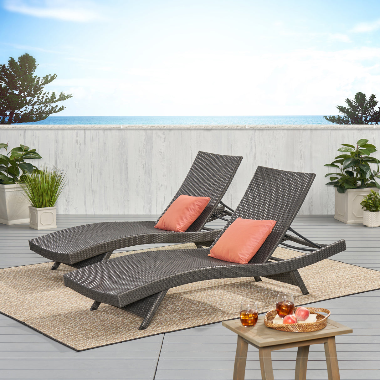 SALEM PE WICKER CHAISE LOUNGE - V.I.P Digital Presence