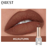 QIBEST Lipstick Velvet Matte Lipstick Not Easy To Fade Easy To Color Matte Lipstick - V.I.P Digital Presence