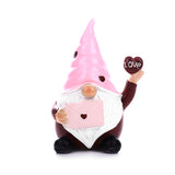 Valentine's Day Dwarf Doll Resin Gift Ornament Desktop Decoration Pink Hat Dwarf - V.I.P Digital Presence