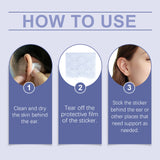 Butterfly Support Ear Stickers Invisible Comfortable Breathable Ear With Air And Face Small Support Decorative Ear Stickers - V.I.P Digital Presence