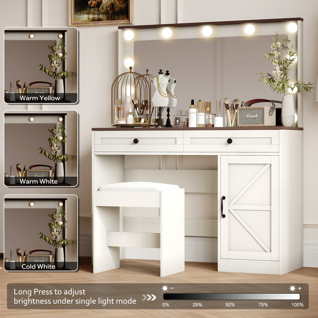 Makeup Vanity Desk - V.I.P Digital Presence