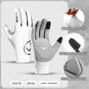 Guantes para ciclismo de montaña al aire libre con absorción de impactos y antideslizantes.