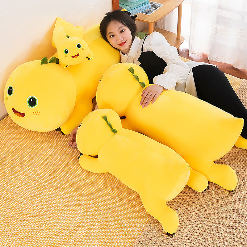 Party style Milk Dragon Plush Toy Doll Long Milk Dragon Doll Bedhead Hugging Sleeping Doll - V.I.P Digital Presence