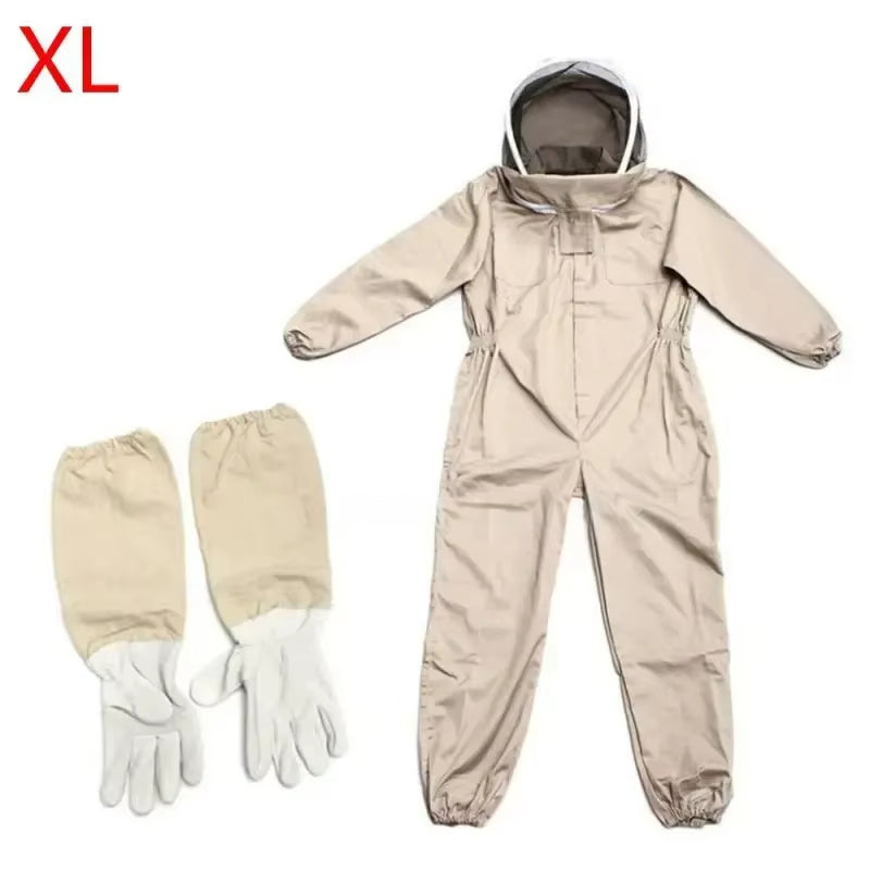 1 Set of Professional Ventilated Full - Body Beekeeping Suit with Gloves - V.I.P Digital Presence
