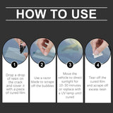 Automotive Windshield Repair Fluid Automotive Glass Cleaning Crack Repair Agent Clear Vision - V.I.P Digital Presence