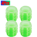 Tapa de válvula luminosa para neumático de coche, para vehículo eléctrico, motocicleta, boquilla de aire, cubierta luminosa para válvula de núcleo, universal