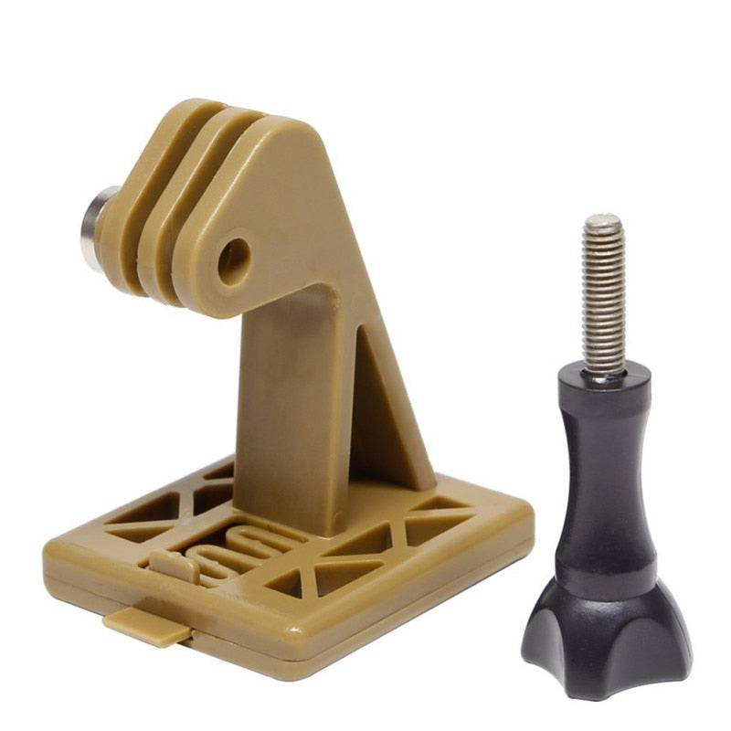 Tactical Camera Helmet Fixed Adapter Mount Airsoft Camera Adapter - V.I.P Digital Presence
