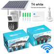 Solar camera WIFI dual-screen gunball 10x zoom low-power battery wireless monitor - V.I.P Digital Presence