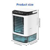 3-speed Portable Mini Air Cooler (900ML Tank) - Fan & Humidifier. For bedroom/office. - V.I.P Digital Presence