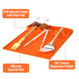 Barbecue dustproof silicone cover and baking tray protective pad are suitable for various silicone oven pads - V.I.P Digital Presence