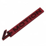 Applicable to Volkswagen Tanyue x 4WD 4MOTION car logo new tail logo 3D three-dimensional letter logo car modification label - V.I.P Digital Presence