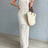 Openwork Slit Round Neck Cover-Up - V.I.P Digital Presence