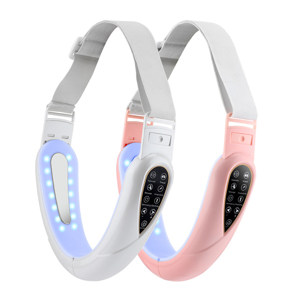 Remote Control Micro Current Color Light Face Slimmer With Five Modes Patch Pulse Massager EMS Tight Lift V-Face Instrument - V.I.P Digital Presence