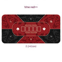 Dezhou playing card pad tablecloth table cushion square round chip rubber cushion playing card table top cushion