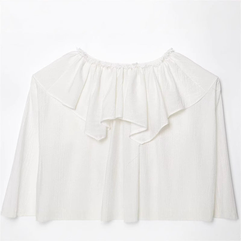 Style Women's Fashion Casual Long Sleeve Layered Decorative Shirt - V.I.P Digital Presence