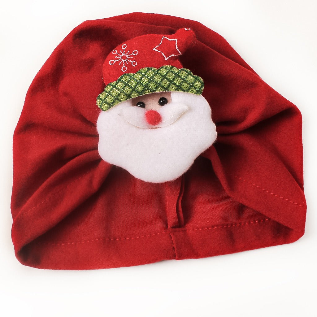 Hat Newborn Christmas Santa Hat Headdress Cozy Hat Infant Head Accessories New Year Holiday Party Hat Props - V.I.P Digital Presence