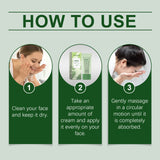 Green Tea Protective Cream Outdoor Protective Refreshing Smooth Delicate Facial Acne Skin Daily Care Cream