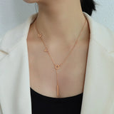 Titanium Steel Letter Necklace - V.I.P Digital Presence