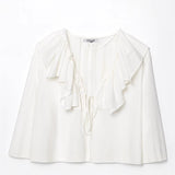 Style Women's Fashion Casual Long Sleeve Layered Decorative Shirt - V.I.P Digital Presence