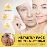 Crema reafirmante facial, aclara líneas finas y arrugas, reafirma y suaviza la piel, crema antiedad hidratante e iluminadora.